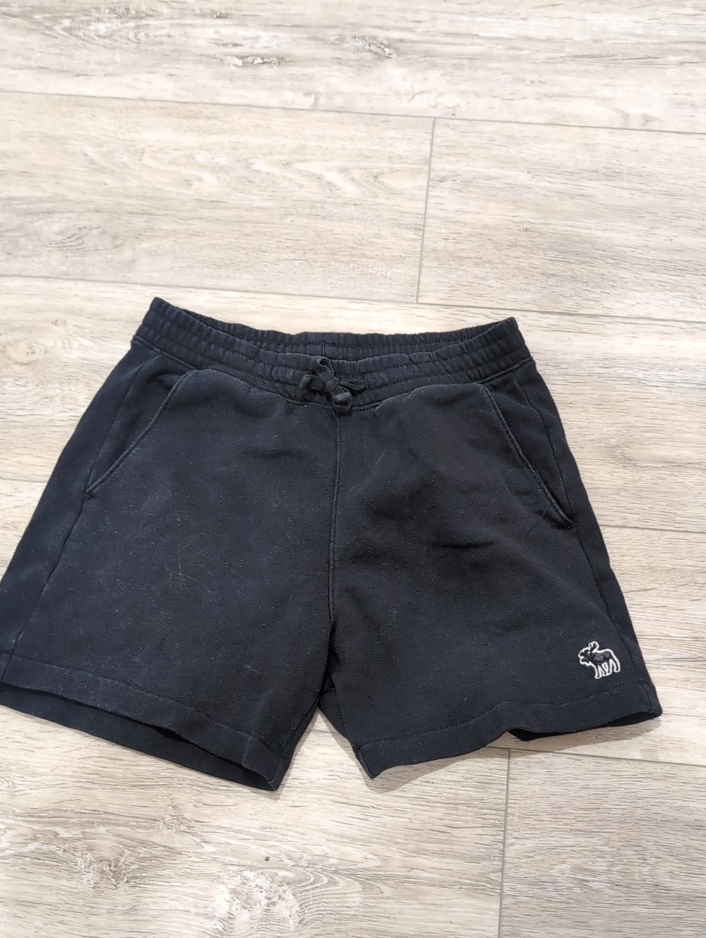 Abercrombie & Fitch Black Drawstring Boys Shorts